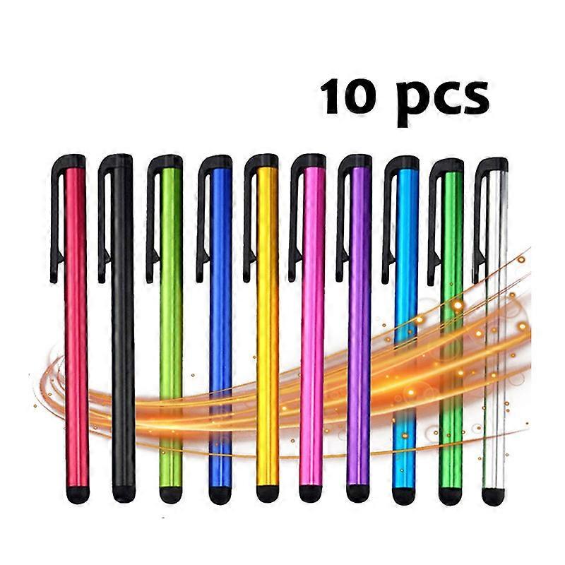10 PCS/Lot Capacitive Touch Screen Stylus Pen For IPad Air Mini For Samsung Xiaomi iPhone Universal Tablet PC Smart Phone Pencil