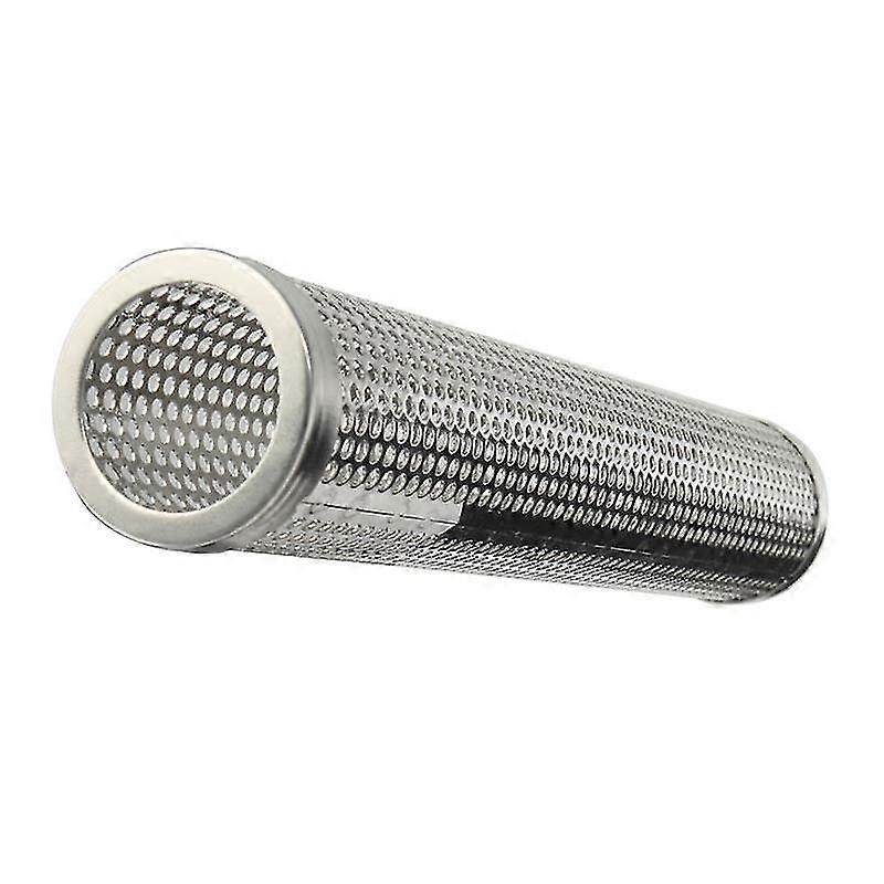 Round Bbq Grill Hot Cold Smoking Mesh Tube Smoke Generator Stainless Steel Smoker Wood Pellet Kitch