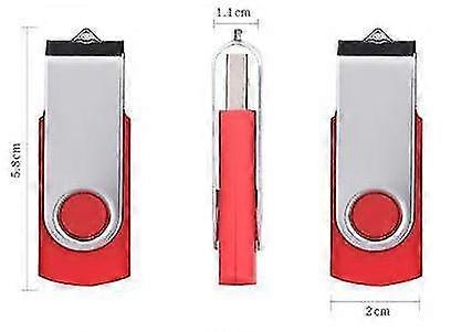 Usb Flash Drive Usb 2.0 Thumb Drives Bulk Colorful Usb Memory Stick Zip Drive Jump Drives For Data Storage, File Sharing (random Color)