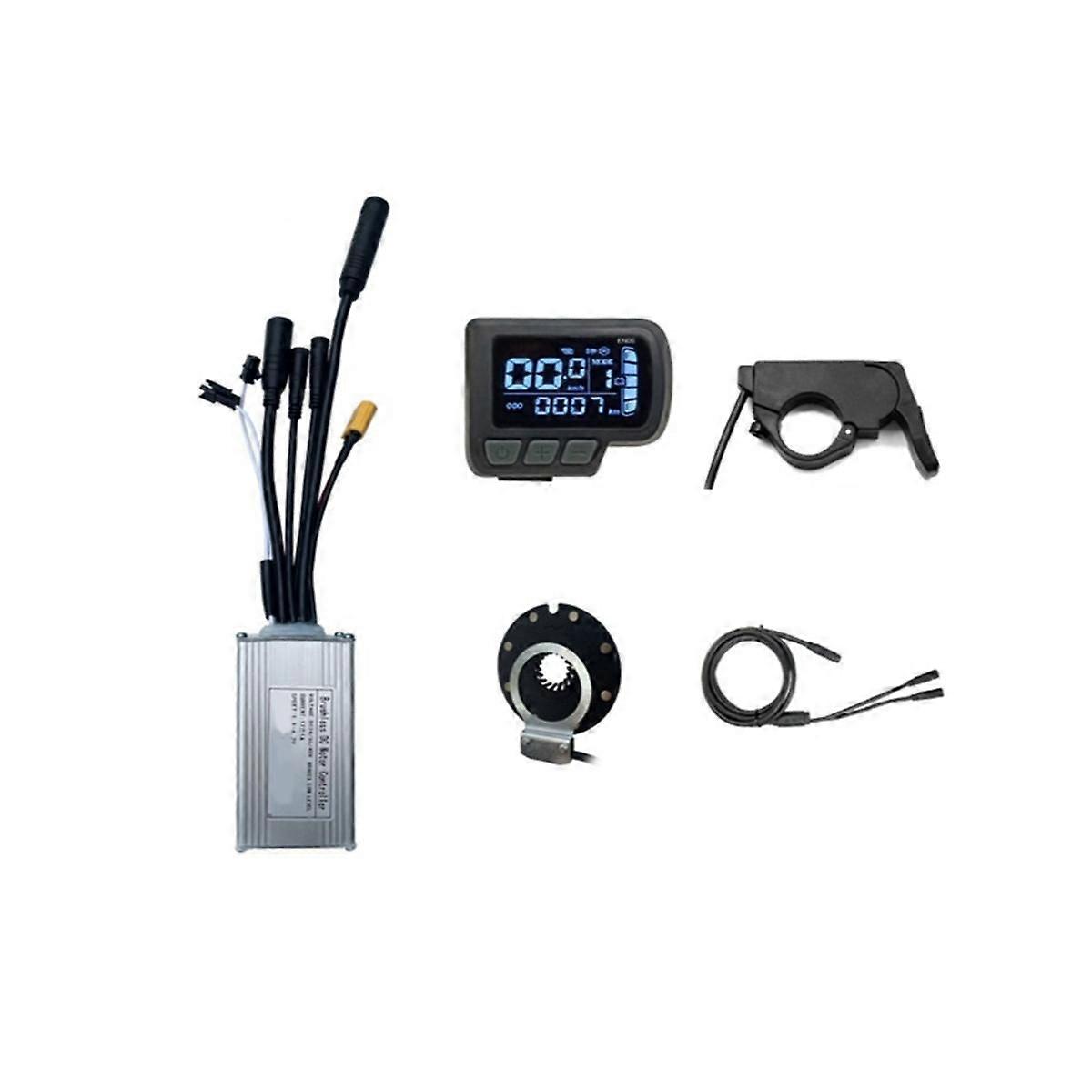 Controller System 17A for 24V/36V/48V 250W/350W Motor ED06 with Universal Controller Small Kit