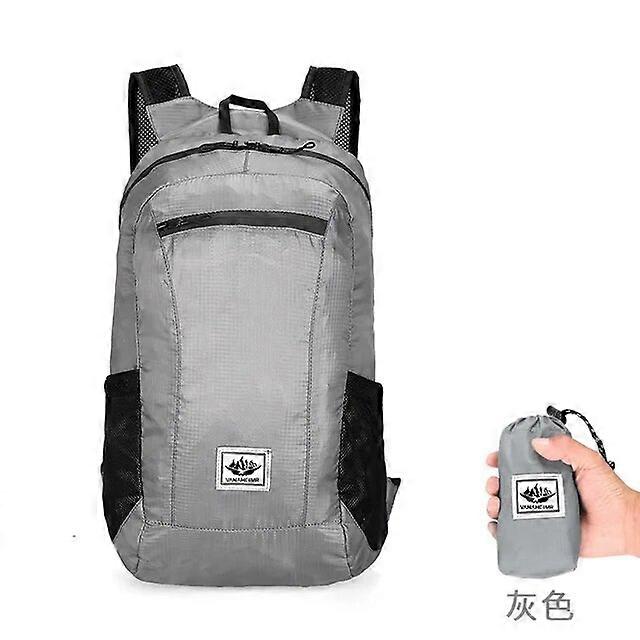 18L Portable Foldable Backpack Folding Mountaineering Bag Ultralight Outdoor Climbing Cycling Travel Knapsack Hiking Daypack Backpacks
