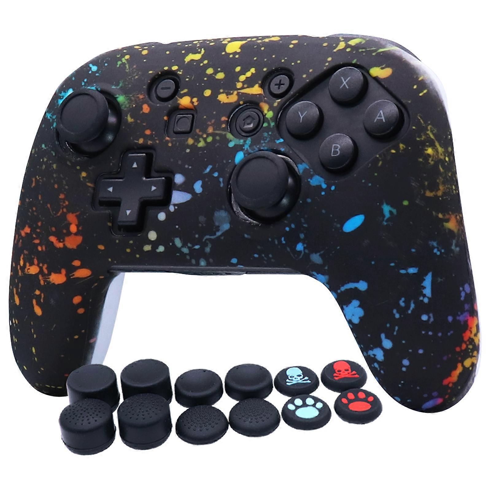 Silikónové ochranné puzdrá pre Nintendo Switch Pro Controller Skin Case Gamepad JoystickCover Switch Pro Video Games Príslušenstvo