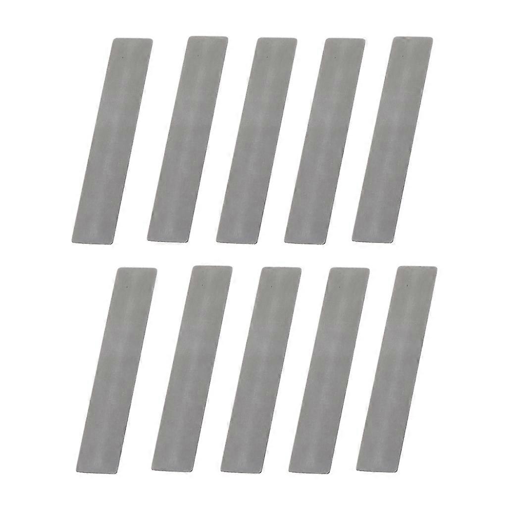 10 stk Stempel luftkompressor ventilplade sæt rustfrit stål plade rustfast