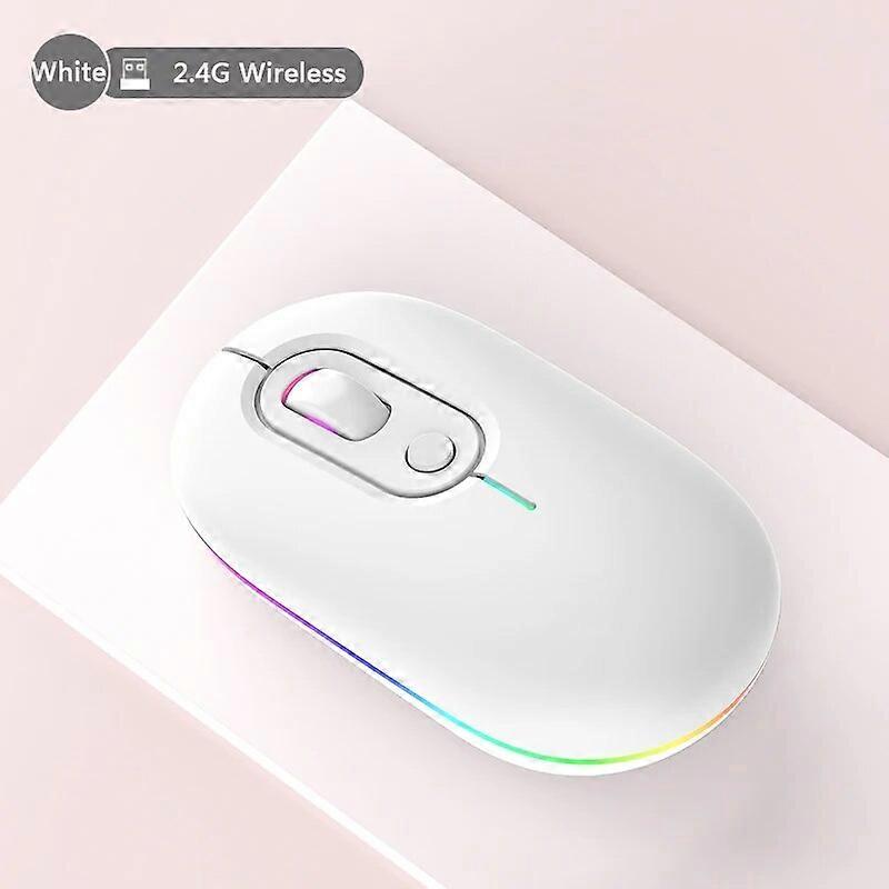 Bluetooth Wireless Mouse RGB Rechargeable Mice Wireless Computer Mause LED Backlit Ergonomic Gaming Mouse for Laptop PC Mice & Trackballs