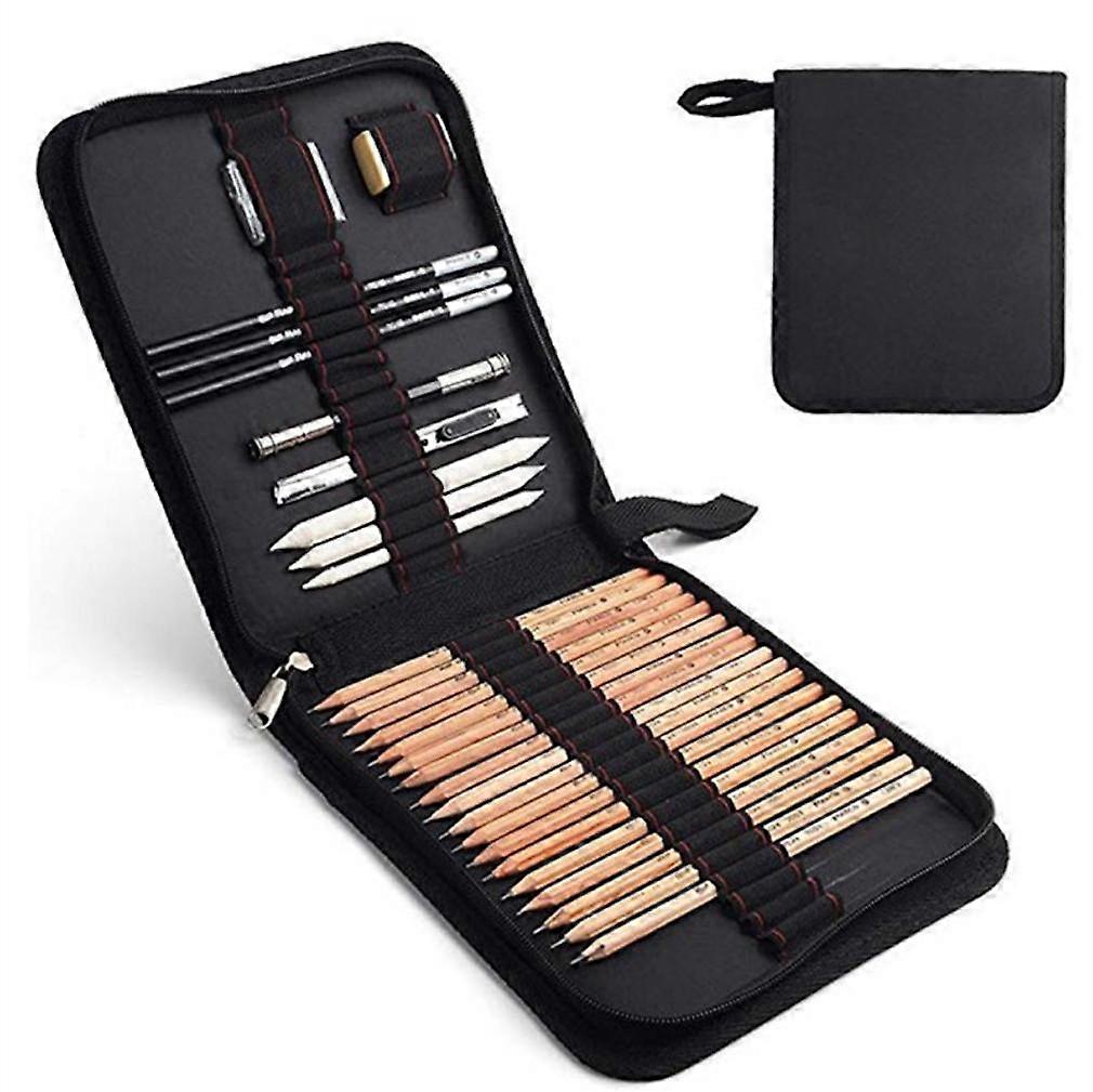 29pcs Professional Sketching Pencils Set Adult High Quality Drawing Tools for Beginners