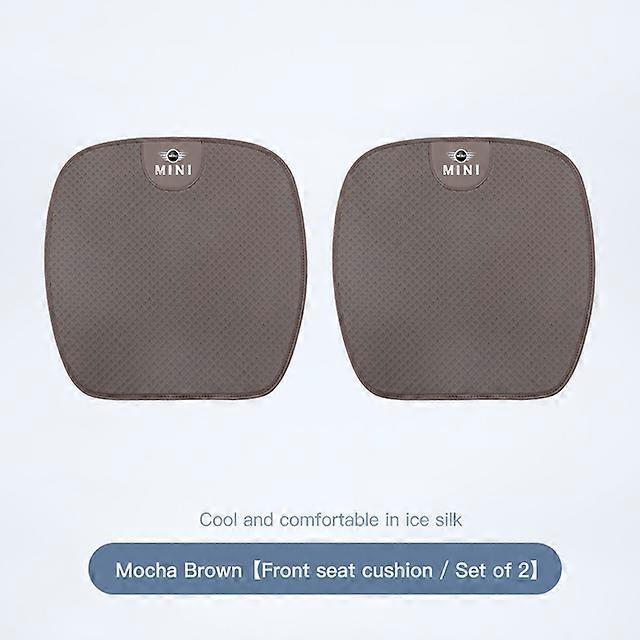 Car Seat Cushion Breathable Ice Silk Protect Mat Accessories For MINI Cooper One JCW Countryman Clubman Cabrio Paceman R60 R57