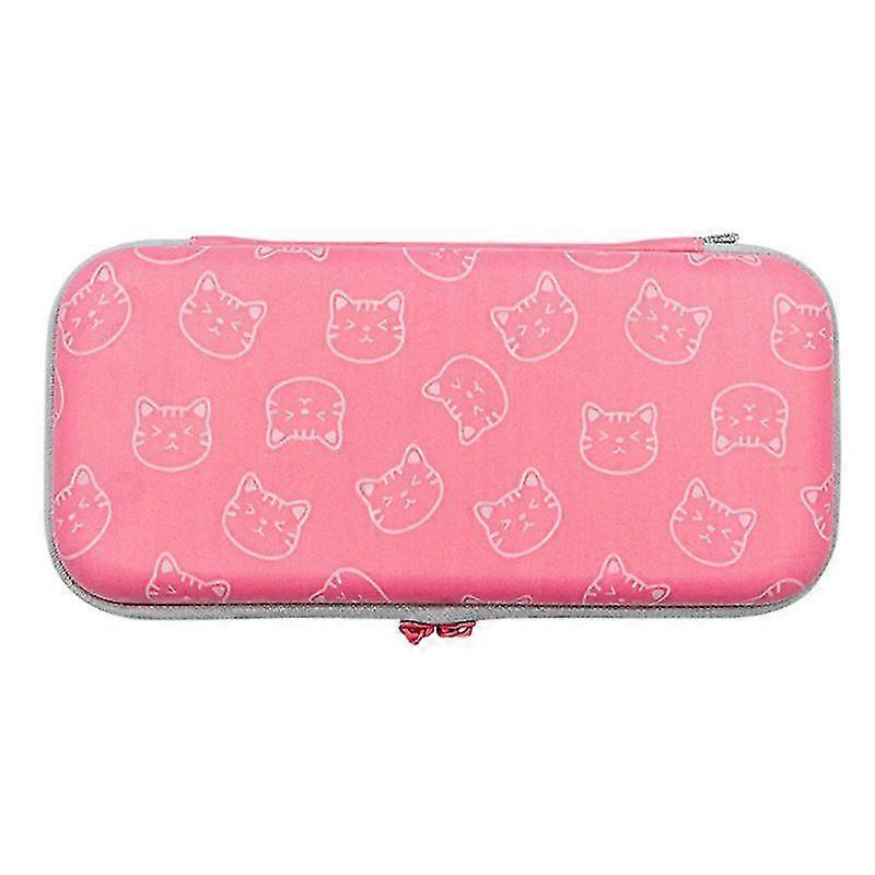 Cute Cat Claw Pattern Storage Bag Portable Carrying Case For Switch Game Console