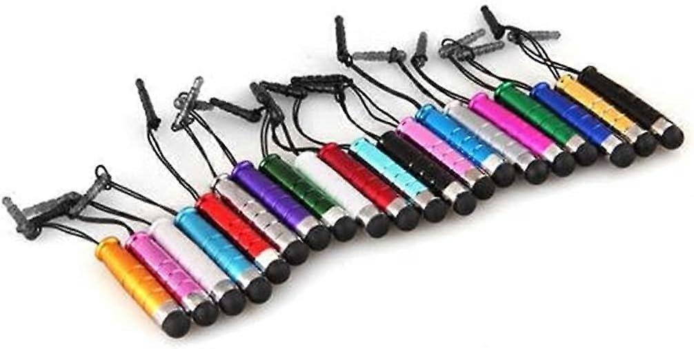 Practical Touch Pen Capacitive Touch Pen Short Type Easy to Hold Multi-function Applies to  Random Color 20 pieces/set  4.5cm