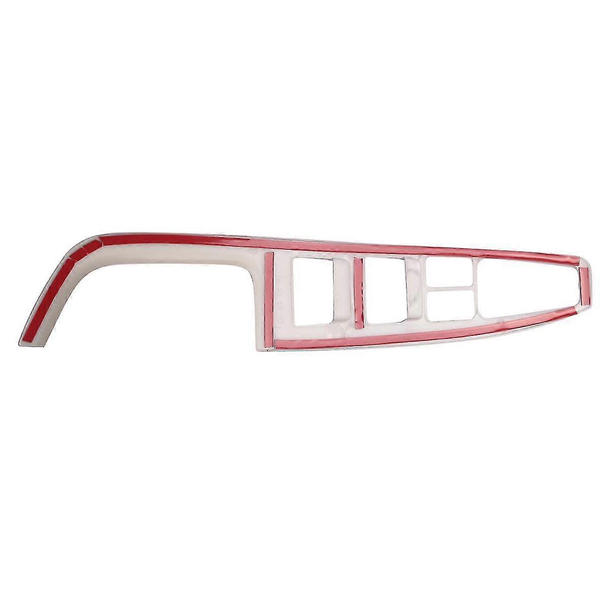 For 2016-2020 Silver Window Lift Switch Button Panel Cover Trim Interior Door Armrest Decoration