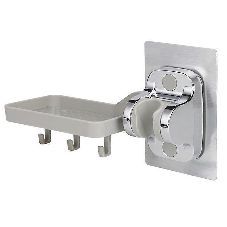 Hand Shower Holder No Drilling Strong Adhesive Handheld  Adjustable Angle (Multifunctional)