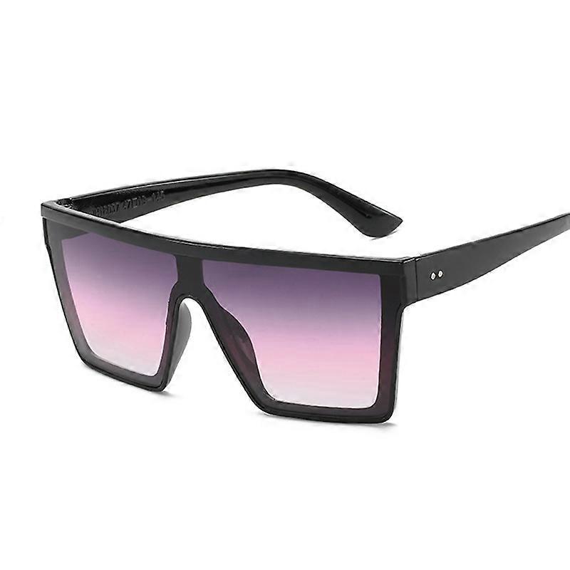 Oversized Óculos de Sol Mulher Big Frame Square Gradient Lens Óculos de Sol Feminino Masculino Vintage Marca Clear Mirror Shades Oculos