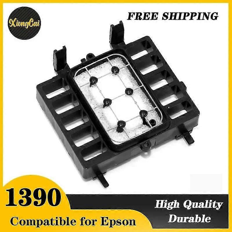 υψηλής ποιότηταςΝέα 1/5/10/50 Pcs Capping Station Print Head Clean Ink Pad Caps Compatible For Epson Stylus 1390 1430 1410 L1800 Pump Assy
