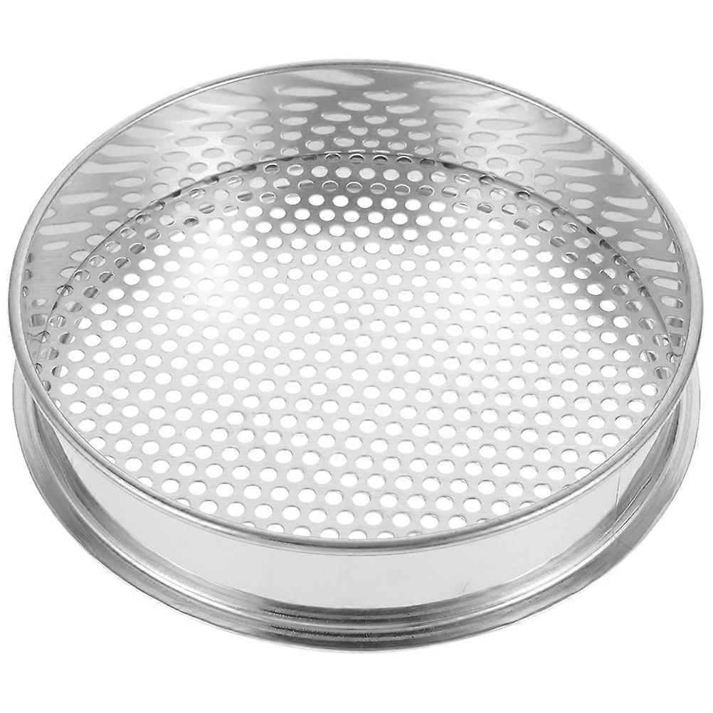 Stainless Steel Round Soil Grading Sieve Mesh Soil Grading Sieve Metal Sieve for Home