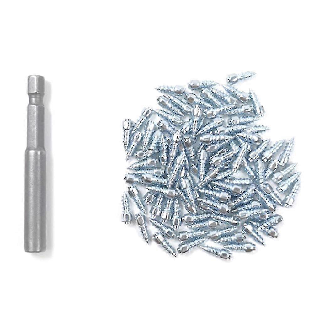 100pcs S für Reifen Scooter Rad Reifen S Spikes Reifen Anti-Screw Stud Trim