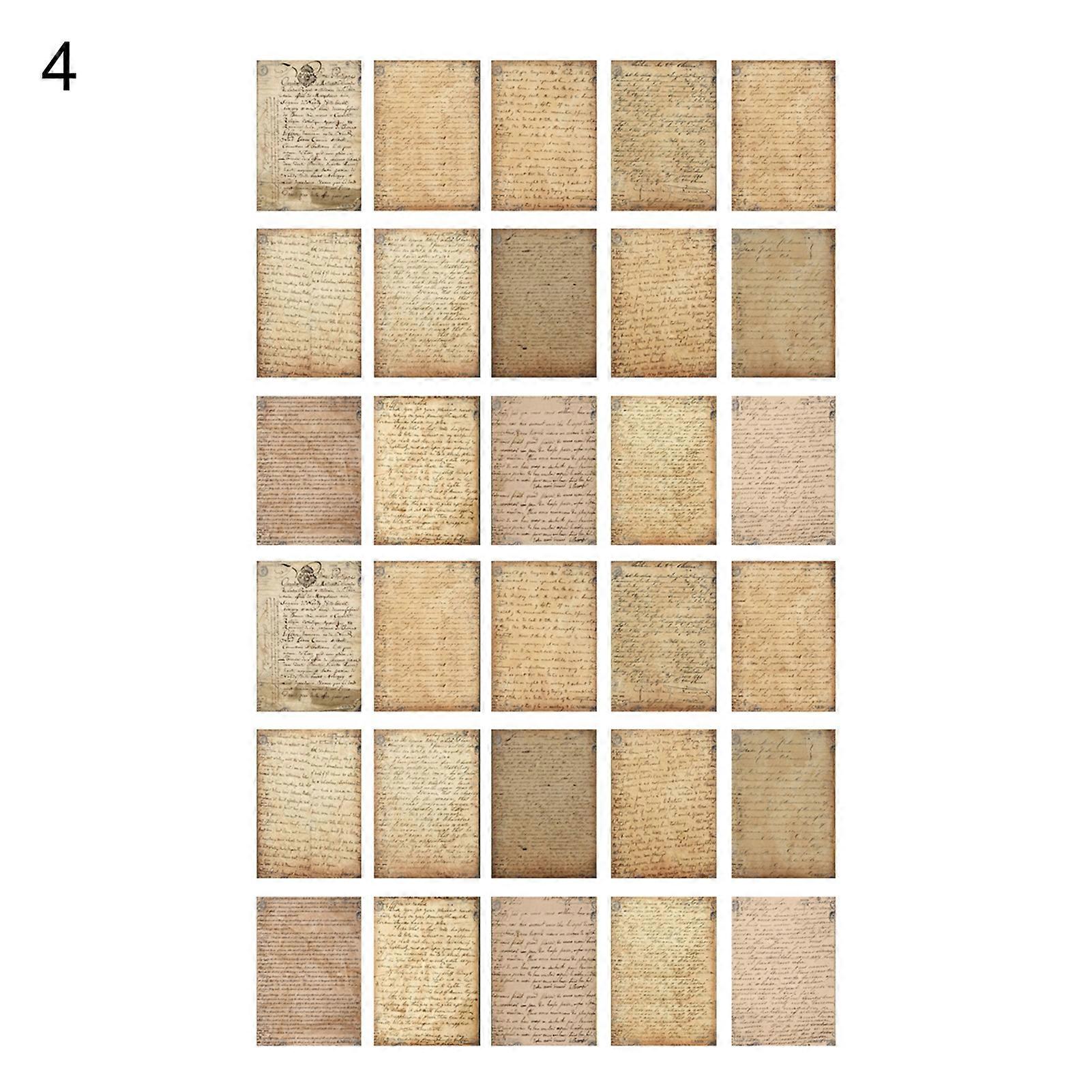 30st / set material papper tjocknar bekväm beröring rektangulär DIY hantverk konstelement kort för skrivbordet