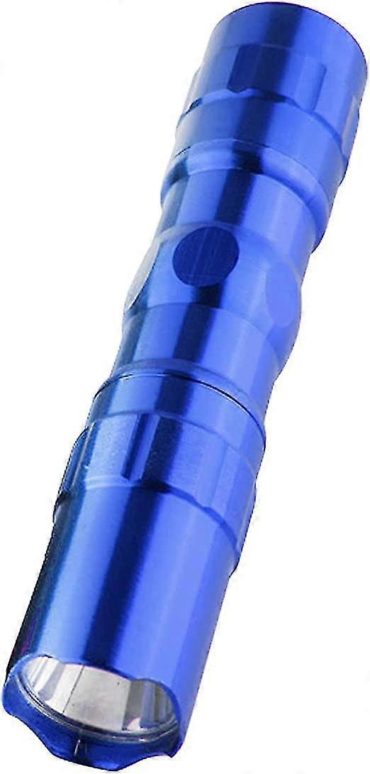 Led Torch Portable Torch Perfect For Camping, Night Reading, Cycling, Bbq, Party, Backpacking  Blue