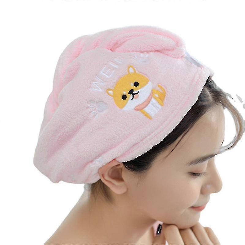 65x25 Cm Quick-drying Microfiber Ladies Towel-pink