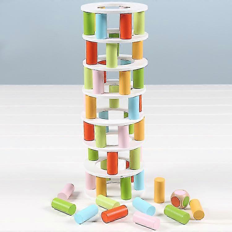 Pizzicata Stacking Children's Early Learning Balance Concentration Training Toys Parent-child Interactive Games
