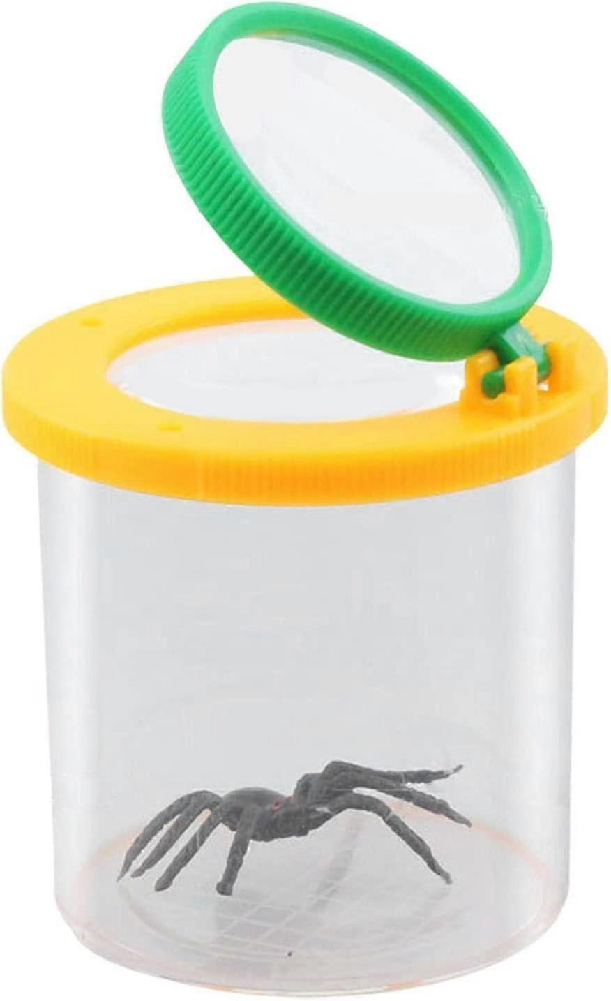 Insect Observation Box - Life Science Insect Magnifying Glass Container - Insect Observer Insect Magnifying Glass Catcher Cage Portable Biologic
