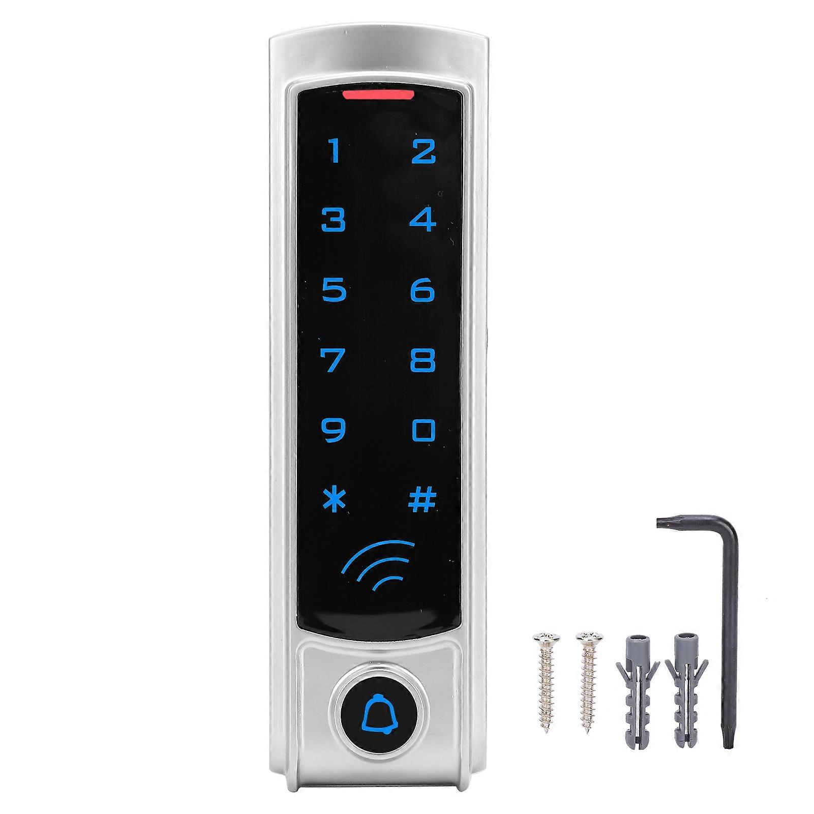 Door Keypad 125KHz RFID Password Card Reader Access Controller with Backlit Keyboard for Home Office