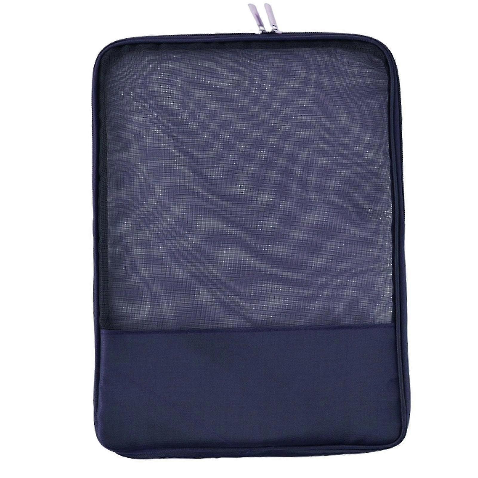 Documents Bag Translucent Student Case Paper Examination Nylon Bag