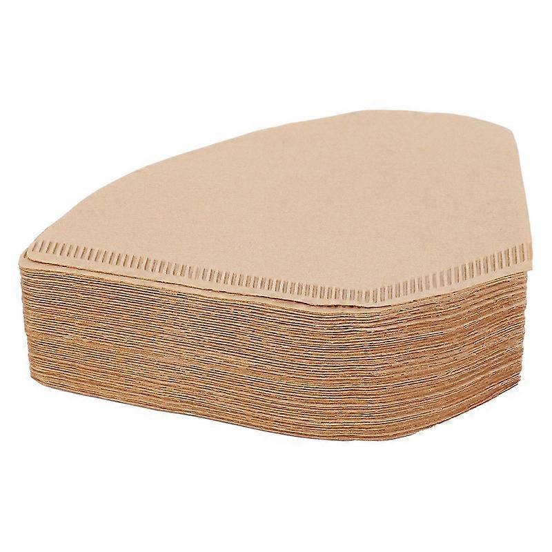 100pcs Coffee Disposable Cone Paper Coffee Filter Natural Unbleached Filter 4-6 Cup For Pour Over C