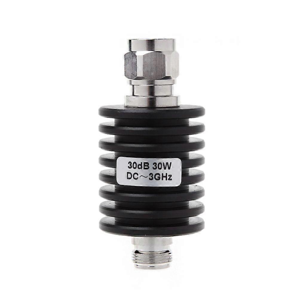 30W N Type DC-3GHz Coaxial Fixed Attenuator Frequency 3GHz N Fixed Connectors