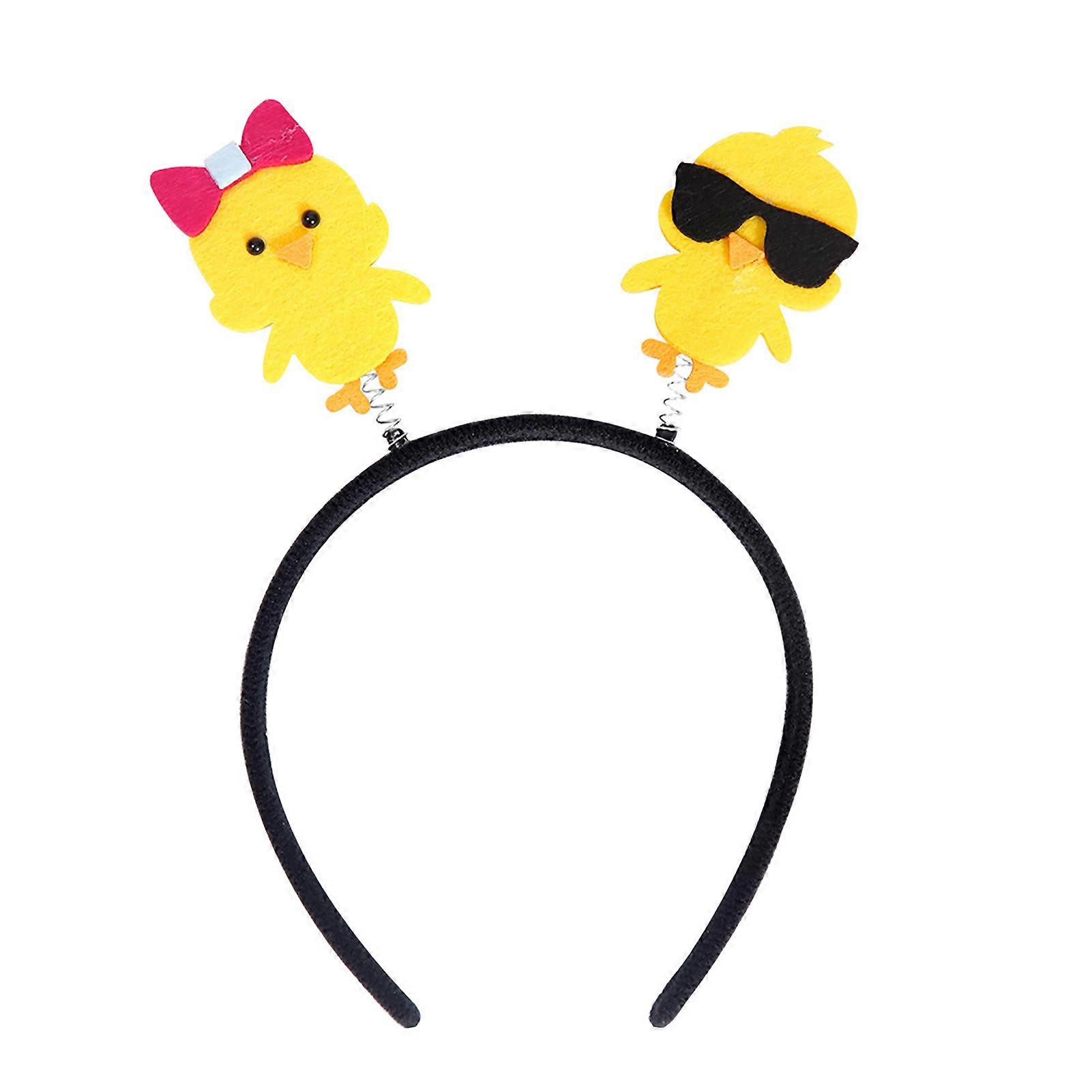 Easter Headband Elastic Lovely Cartoon Design Happy-easter Adorable Head Hoop Festival Props