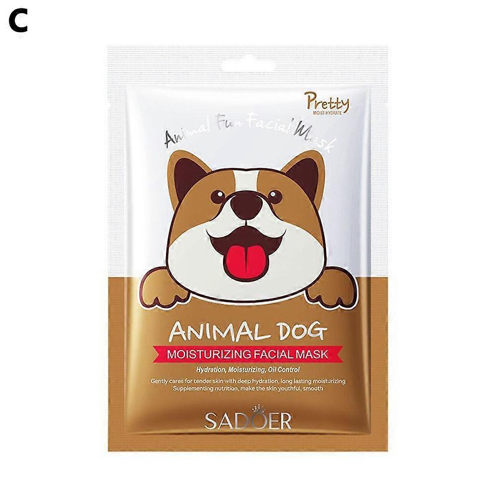 Animal Moisturizing Face Mask Collagen Hyaluronic Acid Sheets Facial Mask