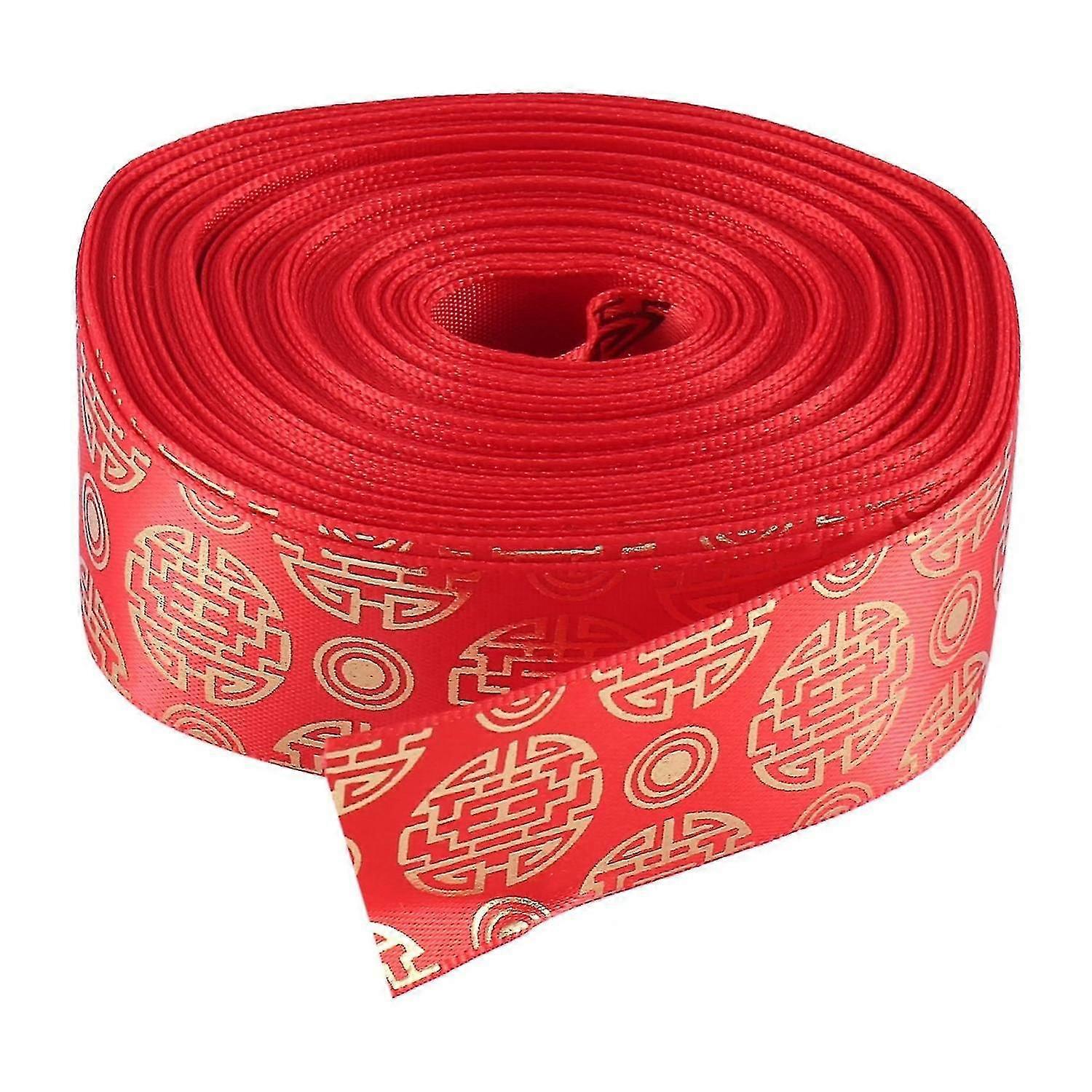 10 Yard Ester Ribbon New Year Ribbon For Tree Wrap Rat