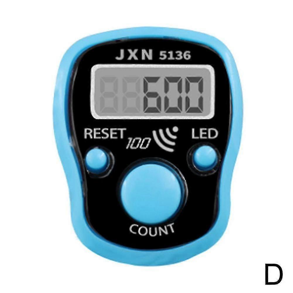 1 To 100 Led Digital Electronic Tally Counter Clicker With Led, Finger Counter