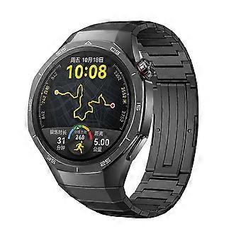 Taitettava lukko titaanihihna kellolle GT 5 Pro 46mm musta