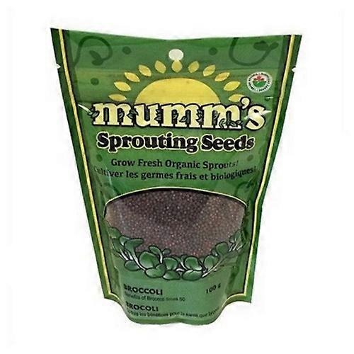 Mumms Organic Broccoli, 100 Grams (Case Of 12)