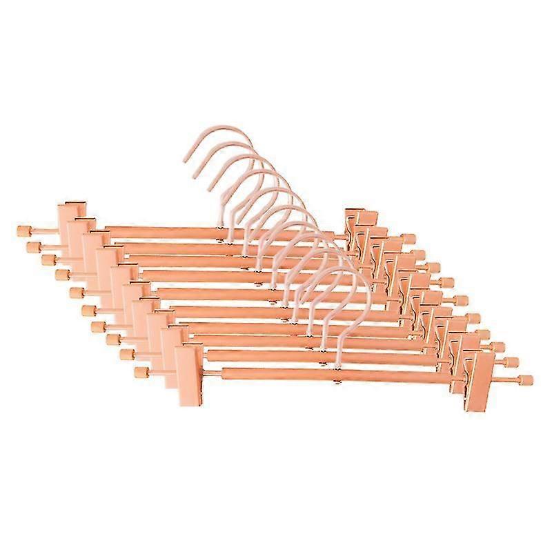 Aluminium Alloy Trouser Hanger Movable Clip Multifunction Portable No Rust Fade Anti Slip Hanger For Towels Baby Cloth