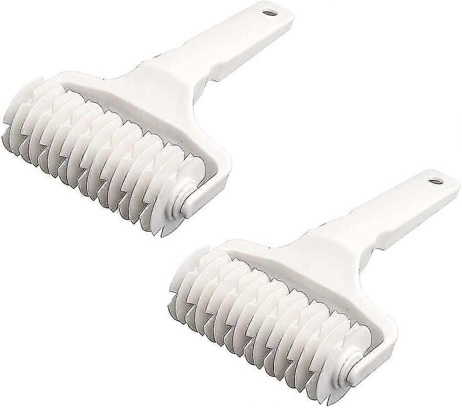 2 Pcs Pastry Lattice Roller Cutter, Pastry Lattice Roller Cutter Kitchen Cookie Pie Kitchen Bakery Tool