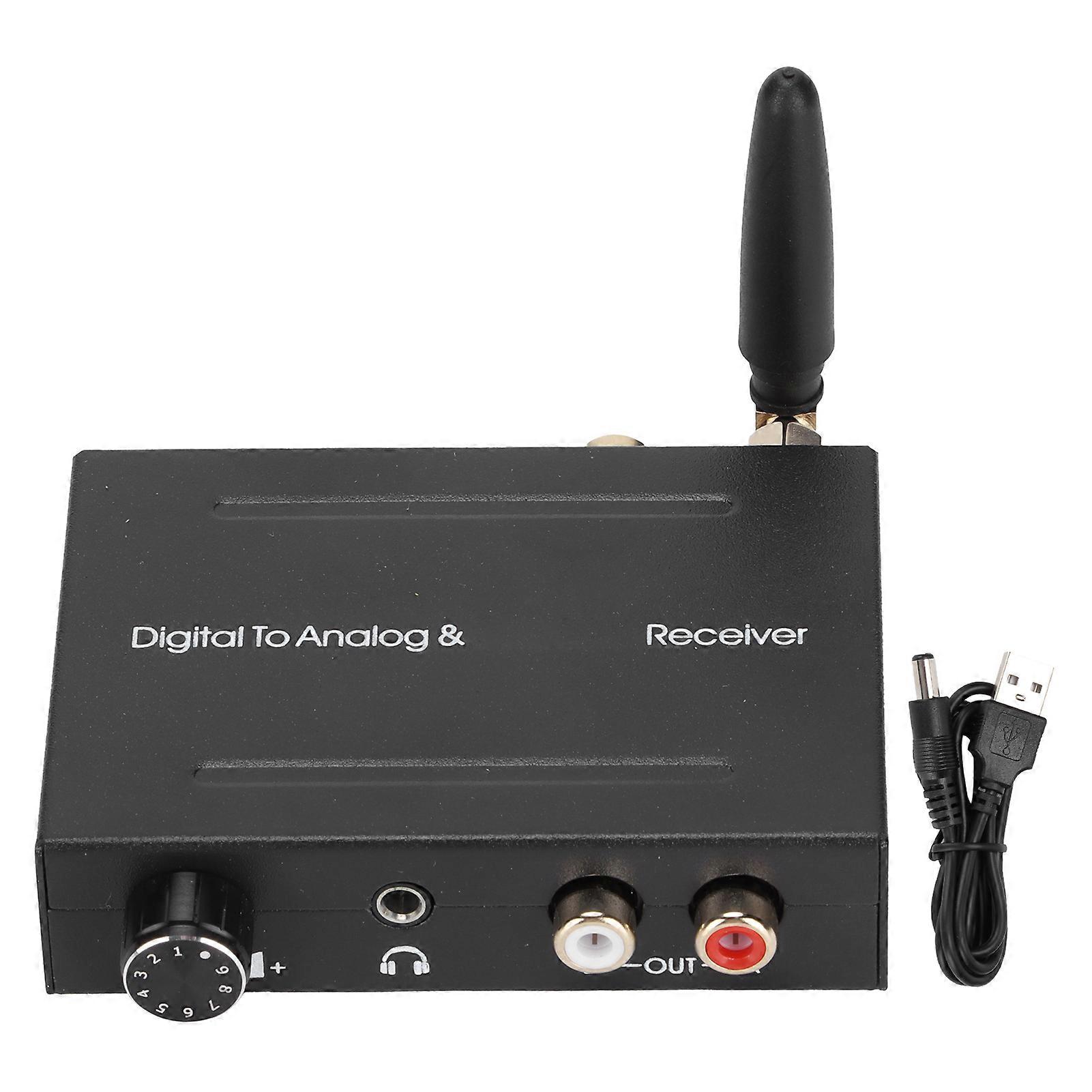 192kHz Digital to Analog Converter: High-Performance BT DAC with Volume Control