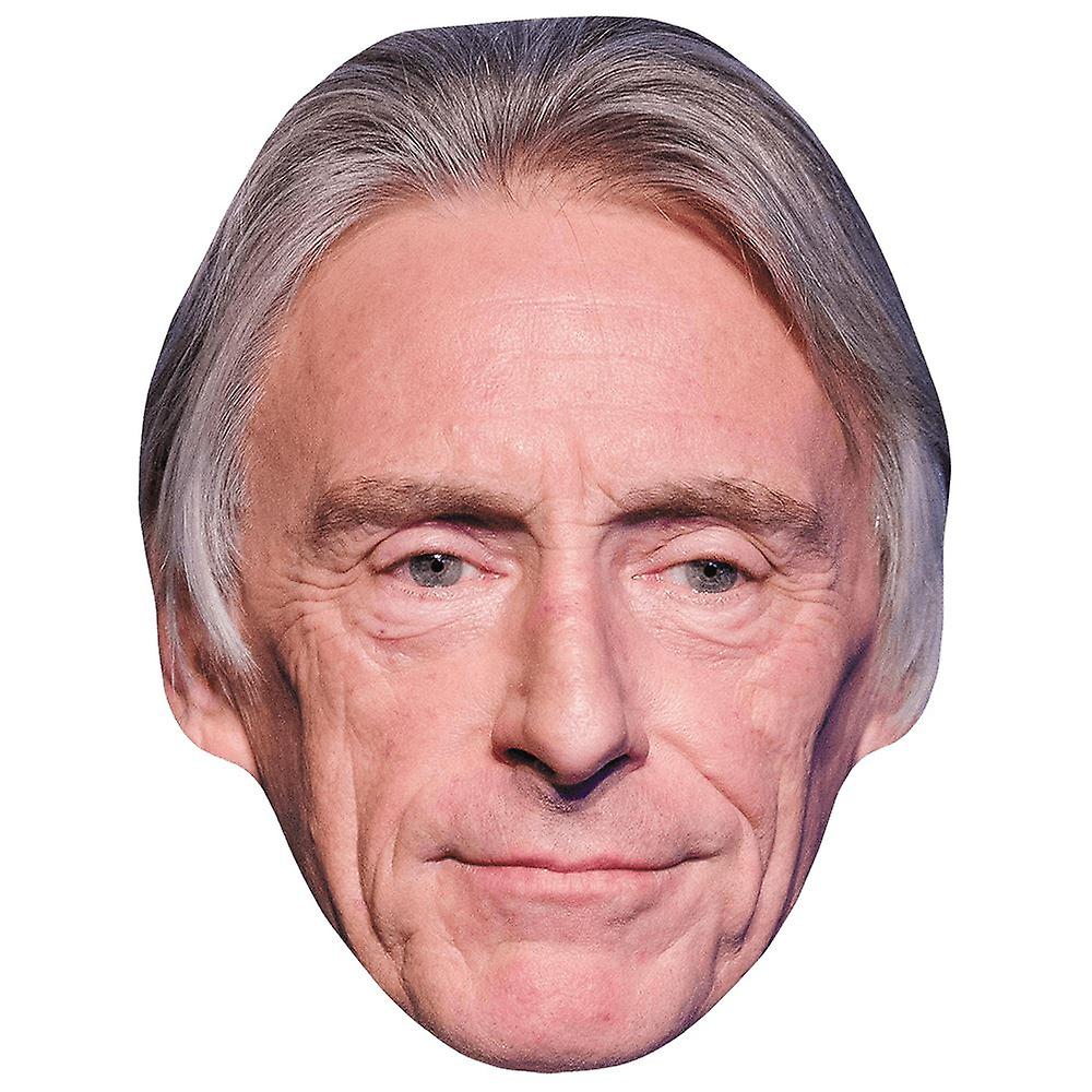 Paul Weller (Grey) Celebrity Mask, Flat Card Face