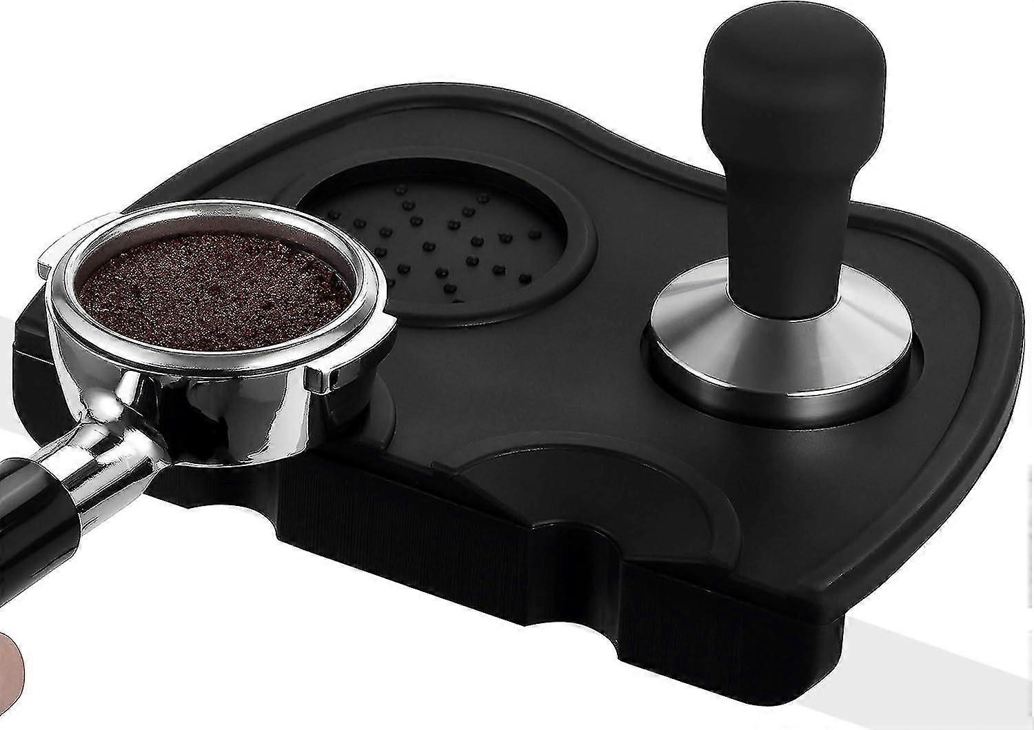 Silicone Espresso Tamping Mat - Non-slip Coffee Tamping Mat For Precise Espresso Extraction