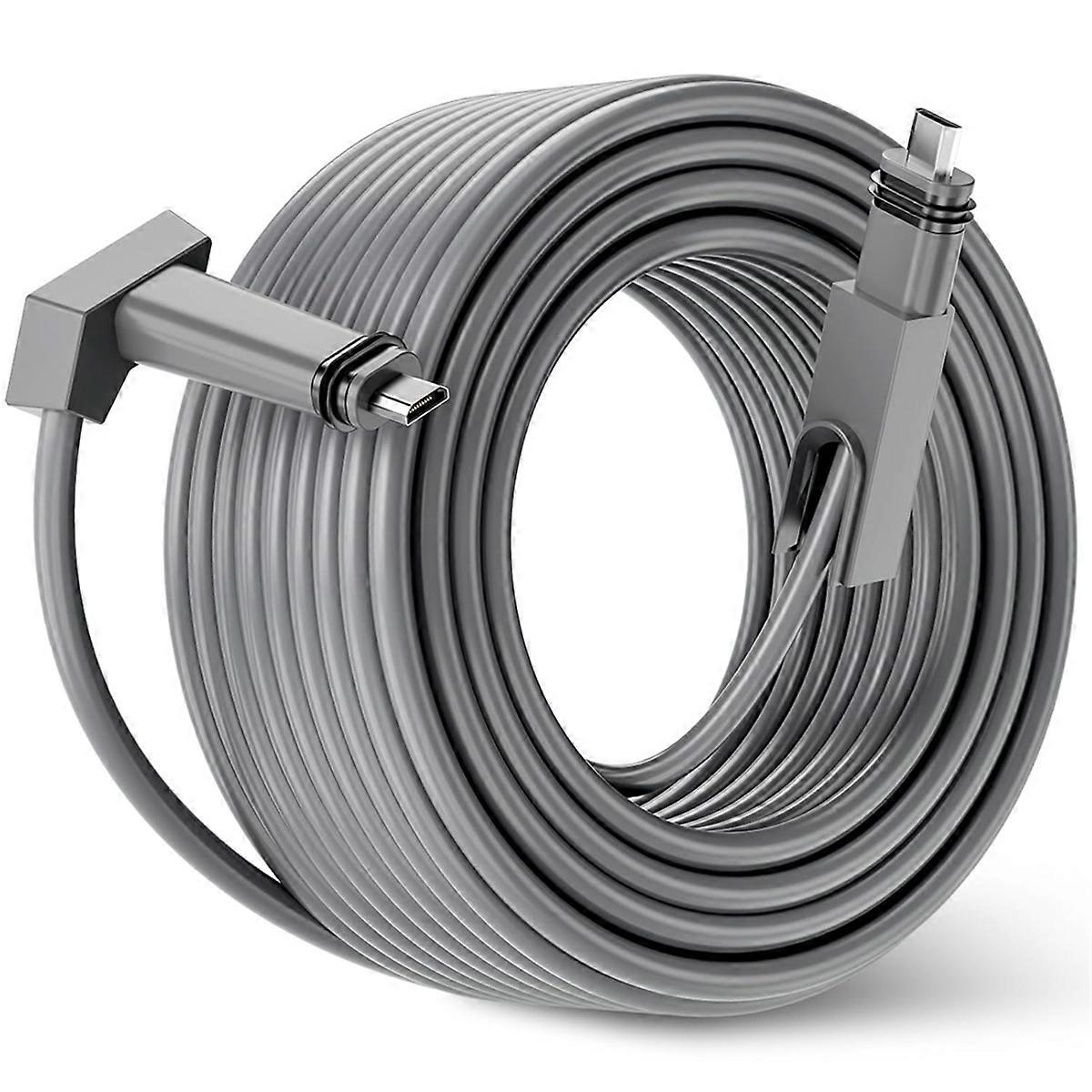 For V2/Gen2 Router Cable Extension Web Replacement Plug and Dish for Satellite Cable Repair 30M(100