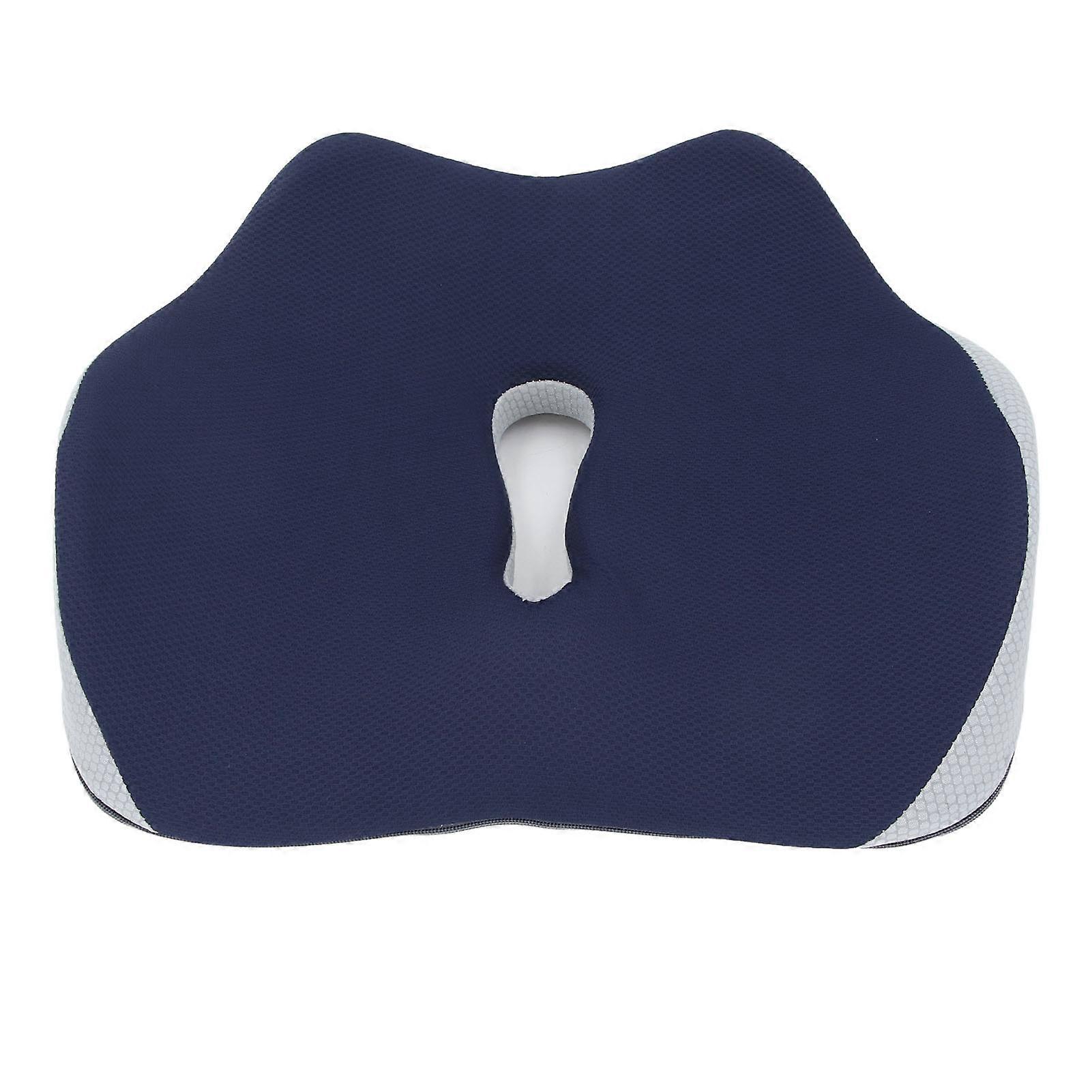 Seat Chair Cushion Comfortable Non Slip Ergonomic Design Memory Foam Seat Cushion Dark Blue