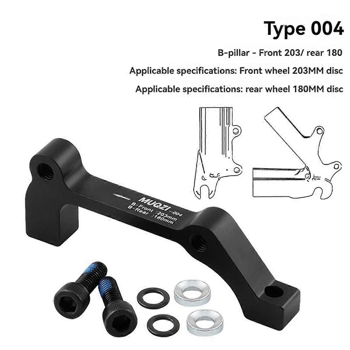 Mountain Bike Disc Brake Adapter Disc Brake Adapter Front Fork Frame A/B Column to 160/140mm Conve