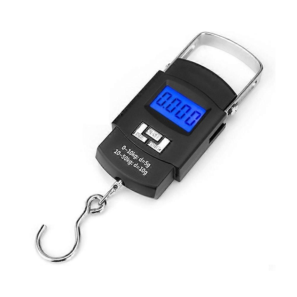 Portable Scale, Fluorescent Display, 50KG Capacity for Travel or Home Use