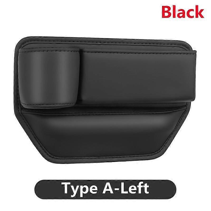 1Pc Leather Car Seat Gap Organizer for Phone Key Card Glasses Automatic Storage Organizer Multi-Functional Auto Console Side Storage Box