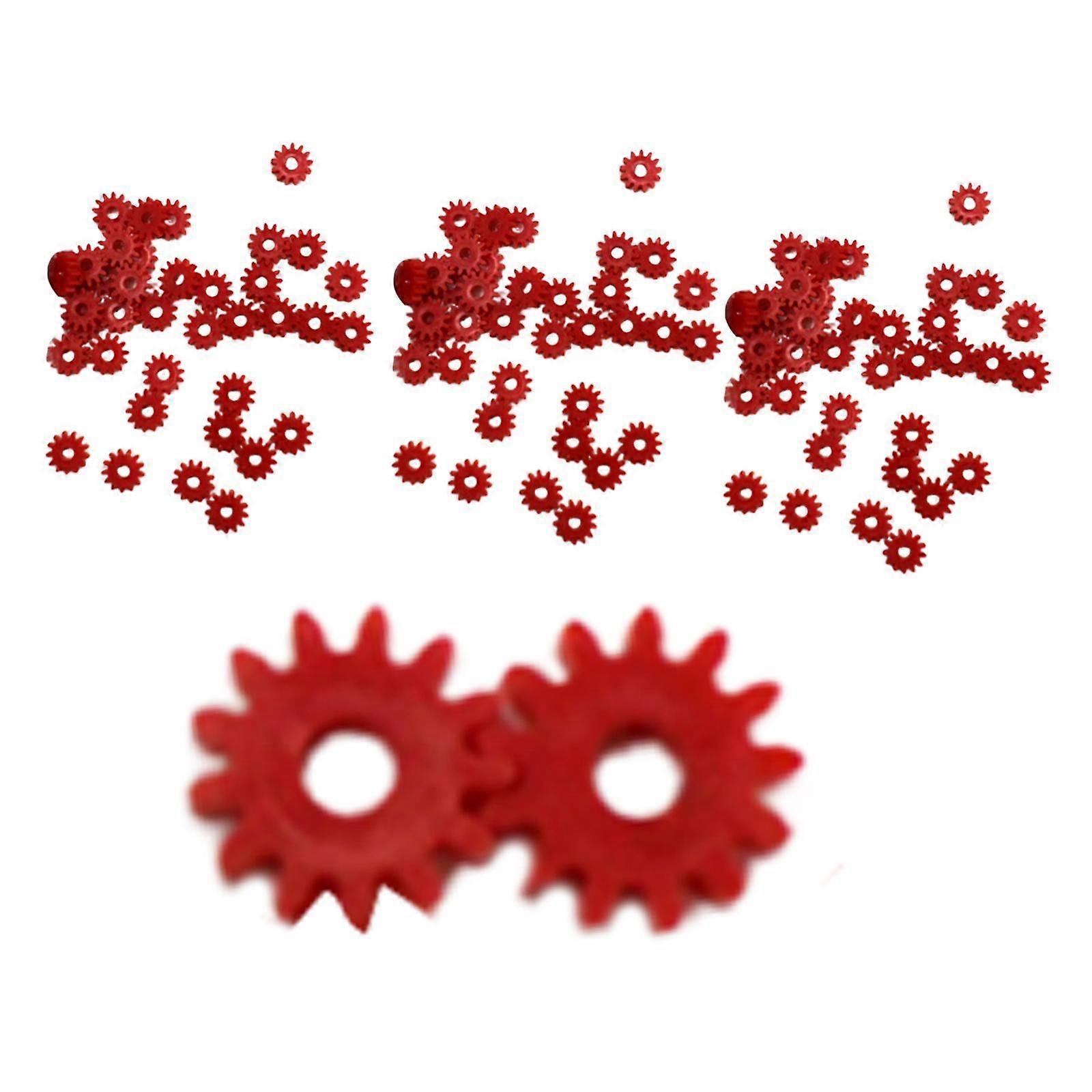 100 Pieces Train Gear Train Accessories for 1/87 Model Train DIY Accessories