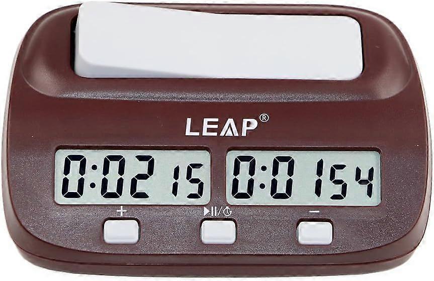 Chess Clock for Kids and Adults Digital Chess Clock for 2 People with Countdown, Alarm, Delay and More, Portable