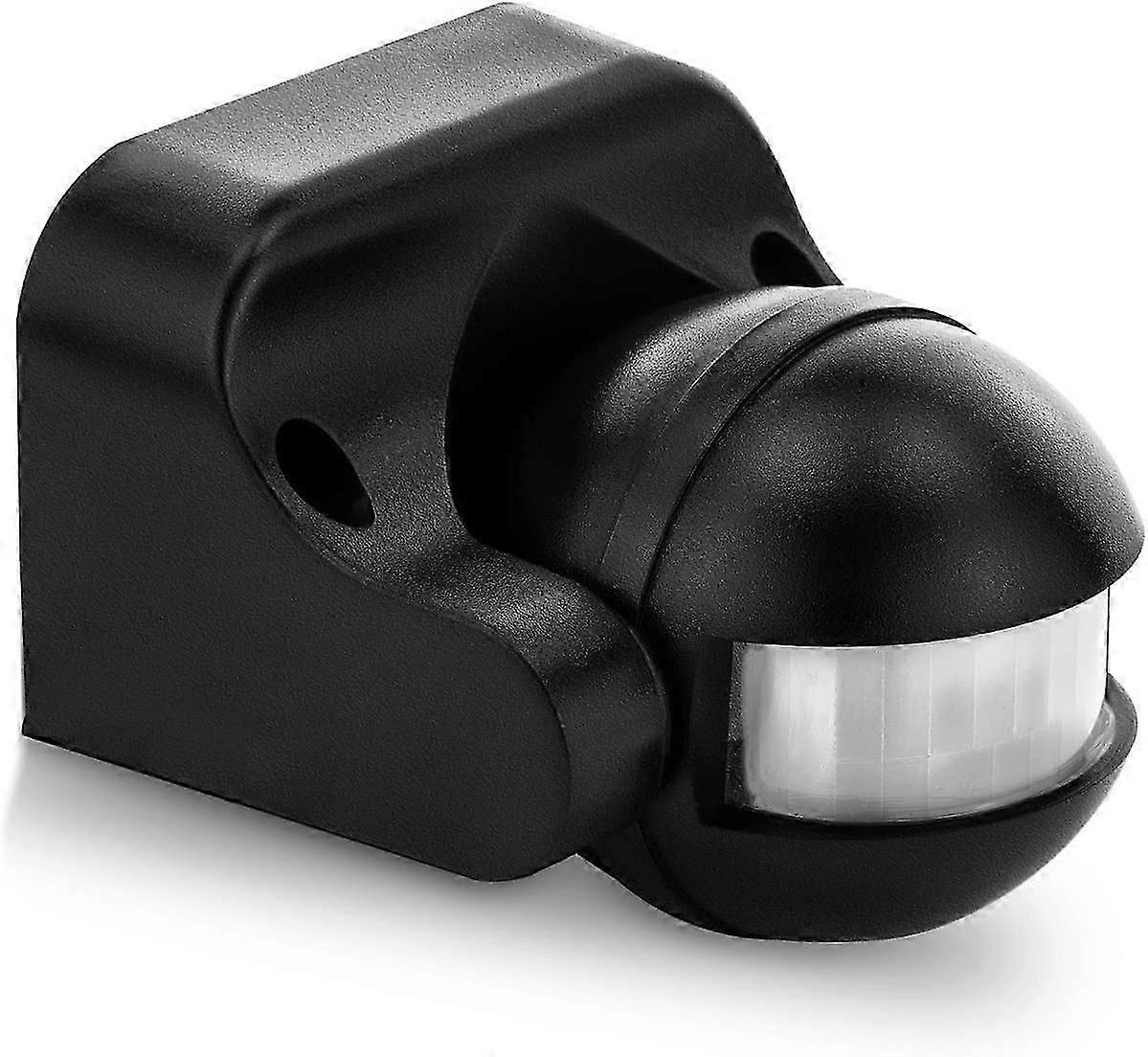 1x Infrared Motion Detector,180 Tilt Working Area 12m Range Black