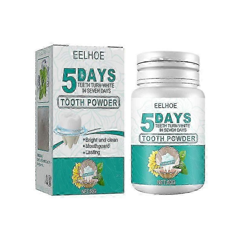 EELHOE Tooth powder removes stains, whitens and refreshes breath