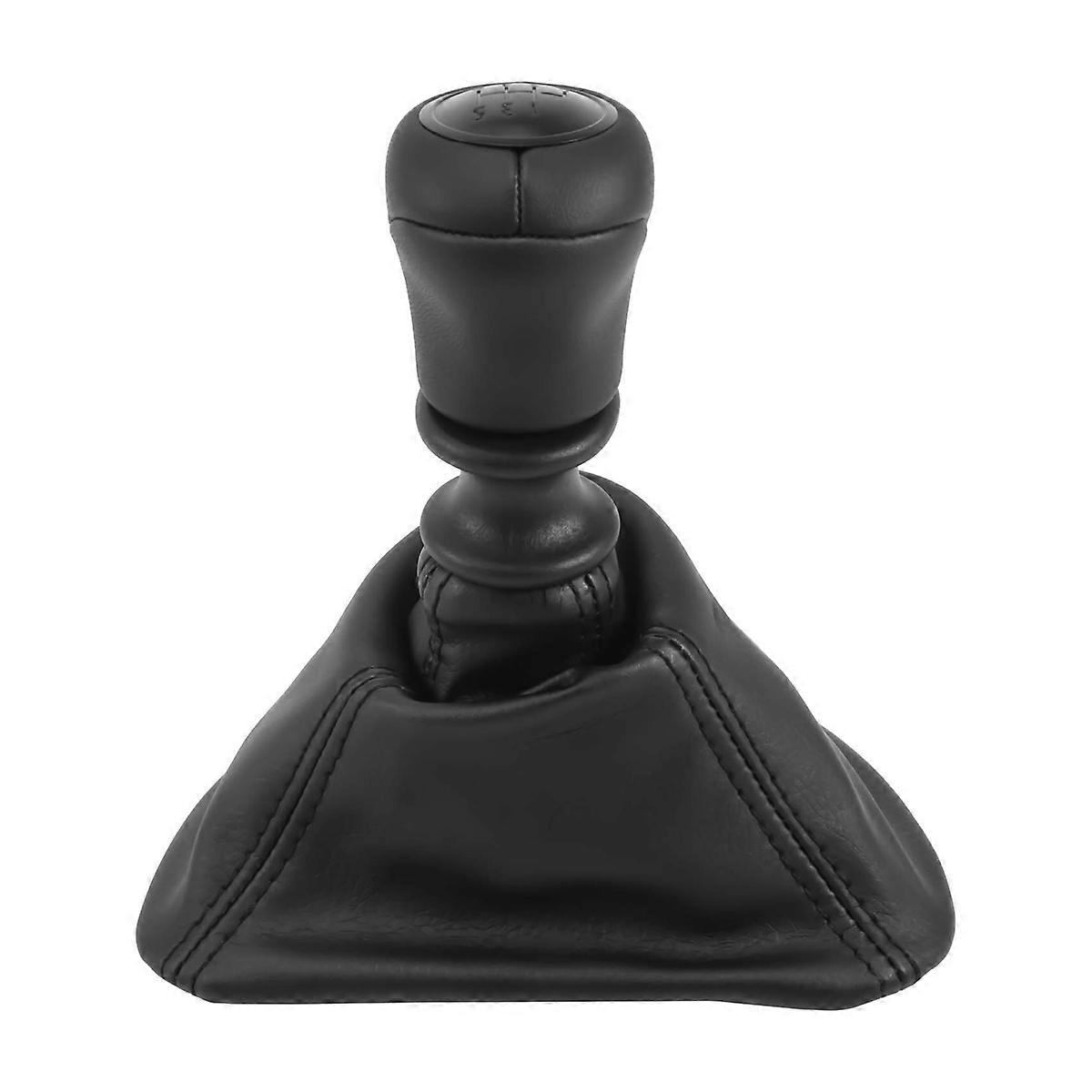 Manual 6 Speed Gear Stick Shift Lever Handball with PU Leather Boot for W639 2003-2010