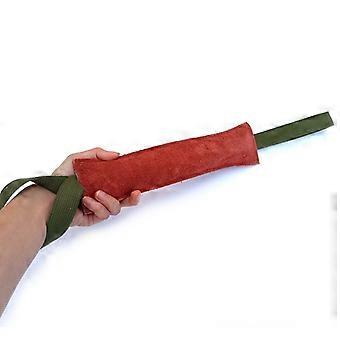 30cm Indestructible Dog Pudding with 2 Handles, Fire Hose Dog Toy, Extra Strong Bite Pudding.6.7CM*30CM