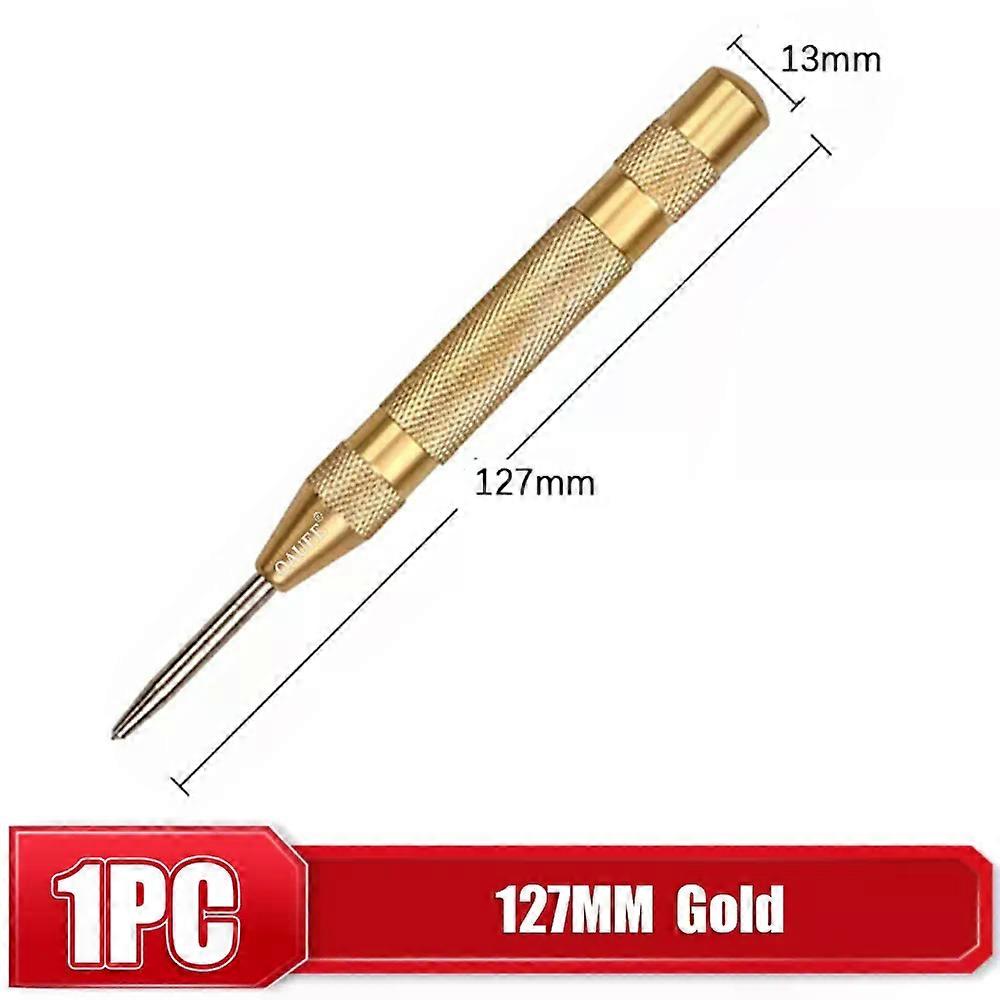 Automatic Center Punching Universal Loading Positioner Woodworking Metal Drill Adjustable Spring Metal Drill Hand Tools Sets